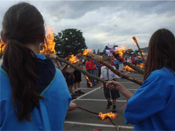 lien vers galerie 100 ans scout